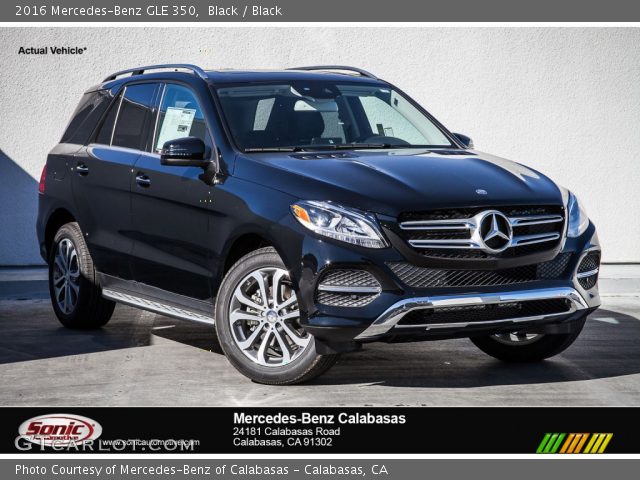 2016 Mercedes-Benz GLE 350 in Black