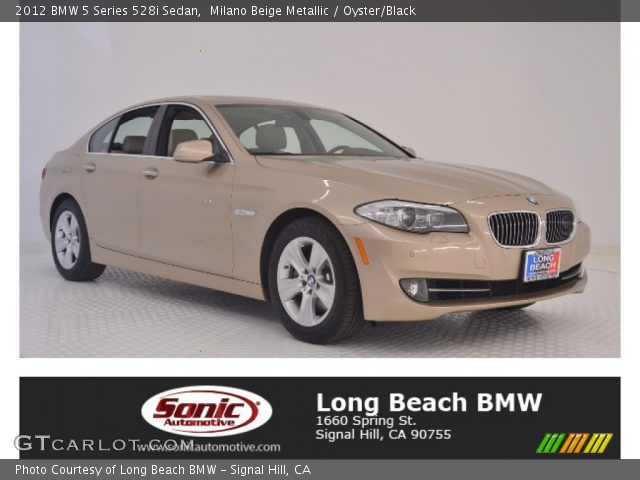 2012 BMW 5 Series 528i Sedan in Milano Beige Metallic