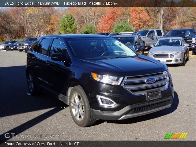 2015 Ford Edge Titanium AWD in Tuxedo Black Metallic