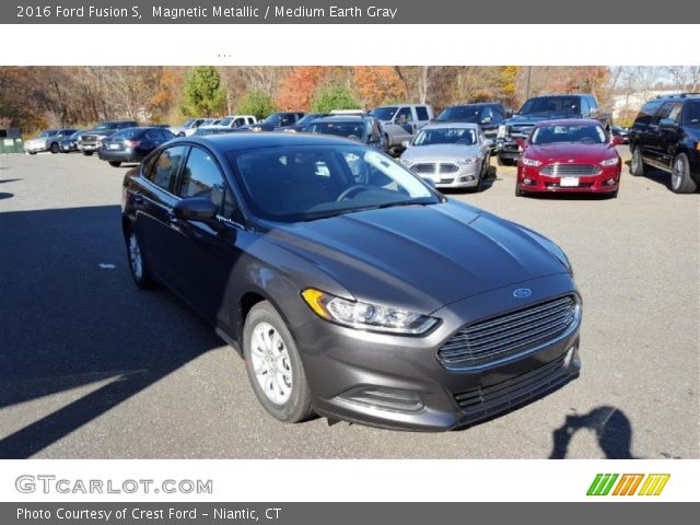 2016 Ford Fusion S in Magnetic Metallic