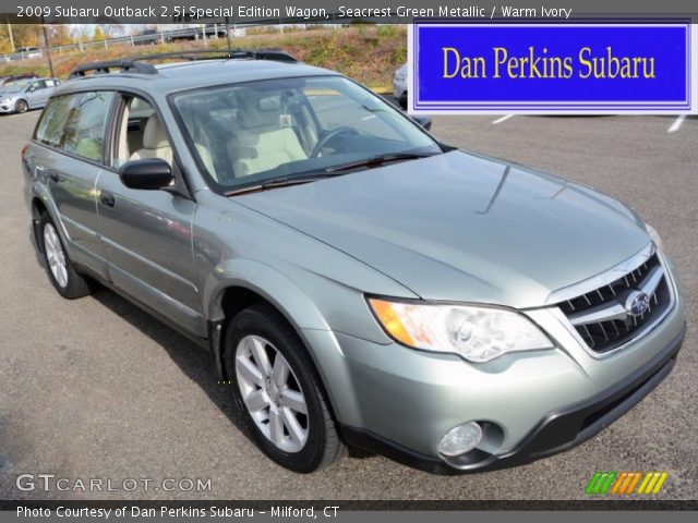 2009 Subaru Outback 2.5i Special Edition Wagon in Seacrest Green Metallic