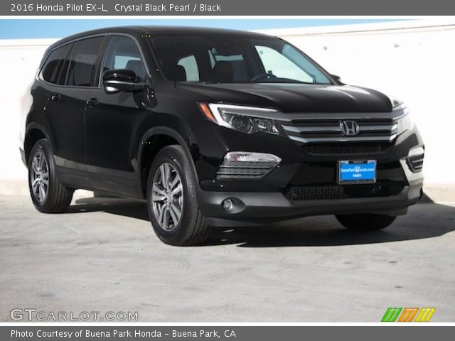 2016 Honda Pilot EX-L in Crystal Black Pearl