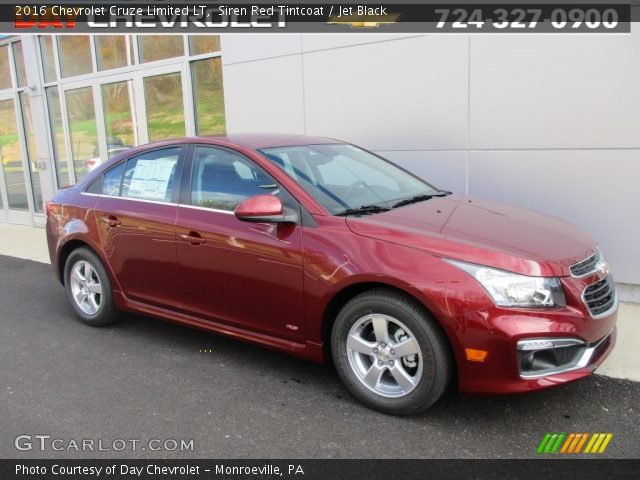 2016 Chevrolet Cruze Limited LT in Siren Red Tintcoat