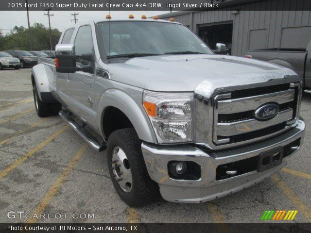 2015 Ford F350 Super Duty Lariat Crew Cab 4x4 DRW in Ingot Silver