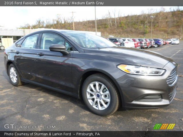 2016 Ford Fusion S in Magnetic Metallic