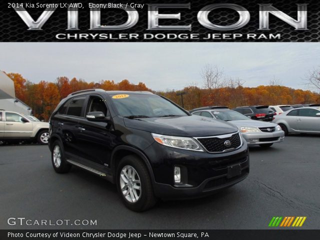 2014 Kia Sorento LX AWD in Ebony Black