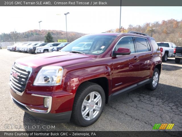 2016 GMC Terrain SLE AWD in Crimson Red Tintcoat