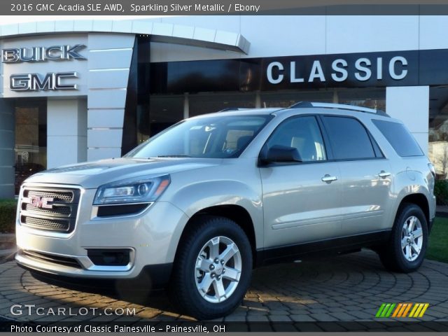 2016 GMC Acadia SLE AWD in Sparkling Silver Metallic