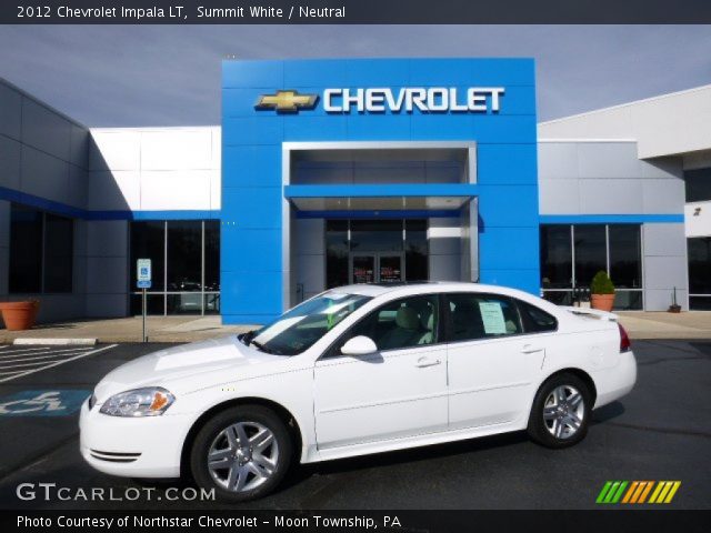 2012 Chevrolet Impala LT in Summit White
