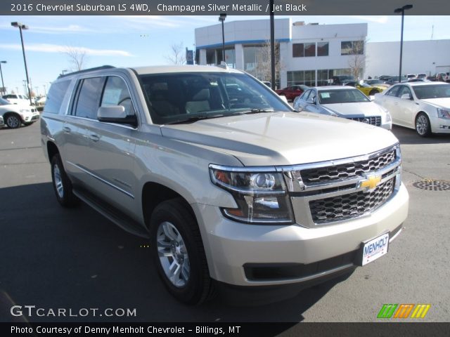 2016 Chevrolet Suburban LS 4WD in Champagne Silver Metallic