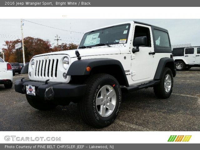 2016 Jeep Wrangler Sport in Bright White