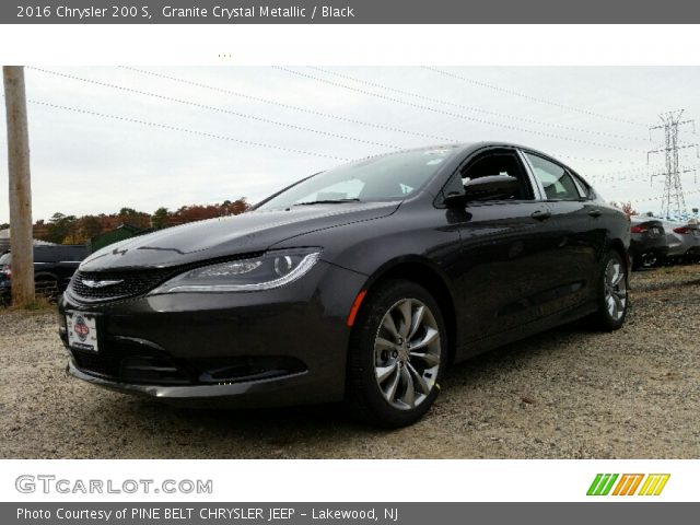 2016 Chrysler 200 S in Granite Crystal Metallic