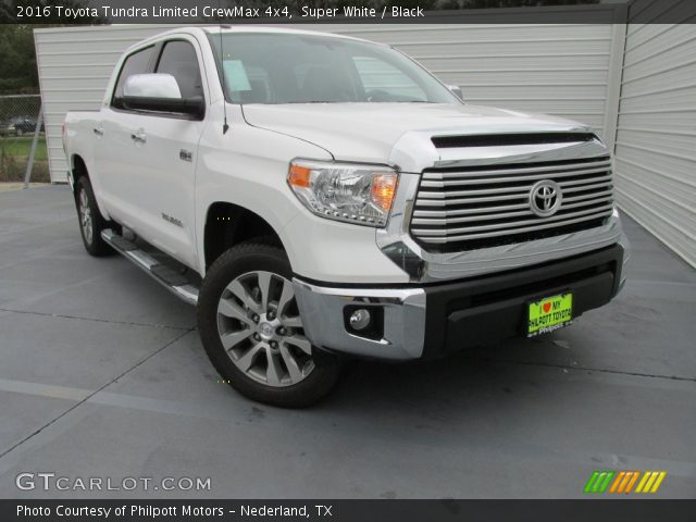 2016 Toyota Tundra Limited CrewMax 4x4 in Super White