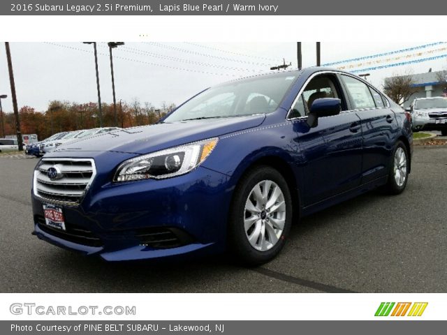 2016 Subaru Legacy 2.5i Premium in Lapis Blue Pearl