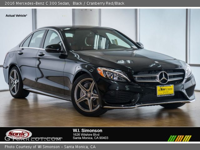 2016 Mercedes-Benz C 300 Sedan in Black