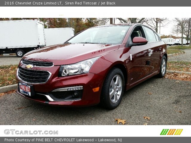 2016 Chevrolet Cruze Limited LT in Siren Red Tintcoat