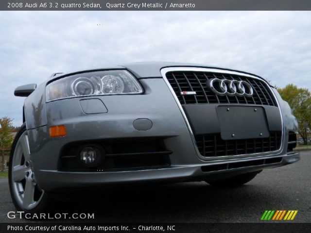 2008 Audi A6 3.2 quattro Sedan in Quartz Grey Metallic