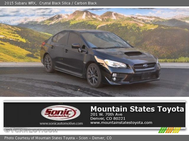 2015 Subaru WRX  in Crystal Black Silica