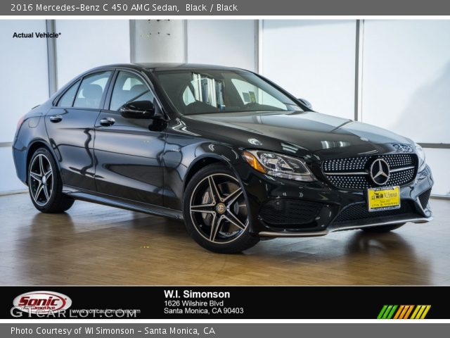 2016 Mercedes-Benz C 450 AMG Sedan in Black