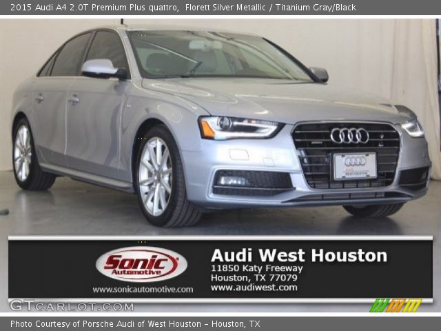2015 Audi A4 2.0T Premium Plus quattro in Florett Silver Metallic