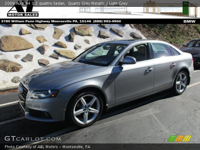 2009 Audi A4 3.2 quattro Sedan in Quartz Grey Metallic