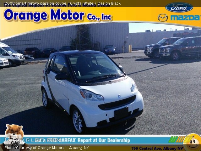 2008 Smart fortwo passion coupe in Crystal White