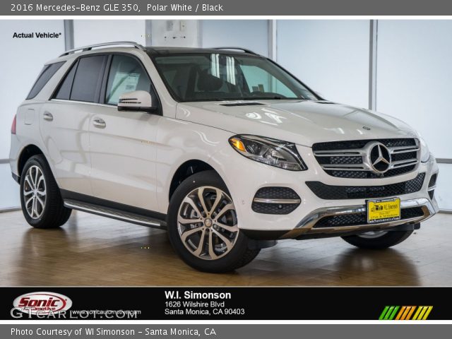 2016 Mercedes-Benz GLE 350 in Polar White