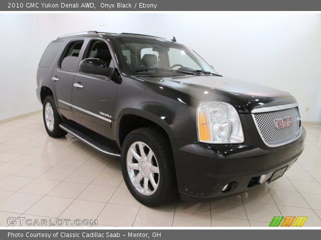 2010 GMC Yukon Denali AWD in Onyx Black