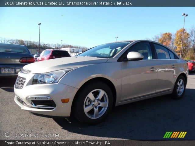 2016 Chevrolet Cruze Limited LT in Champagne Silver Metallic