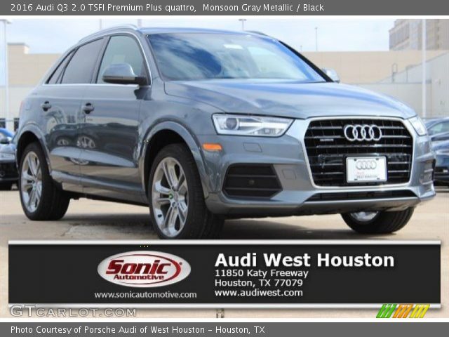 2016 Audi Q3 2.0 TSFI Premium Plus quattro in Monsoon Gray Metallic
