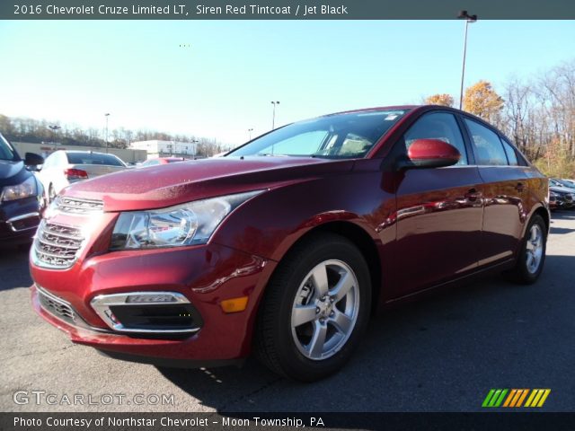 2016 Chevrolet Cruze Limited LT in Siren Red Tintcoat