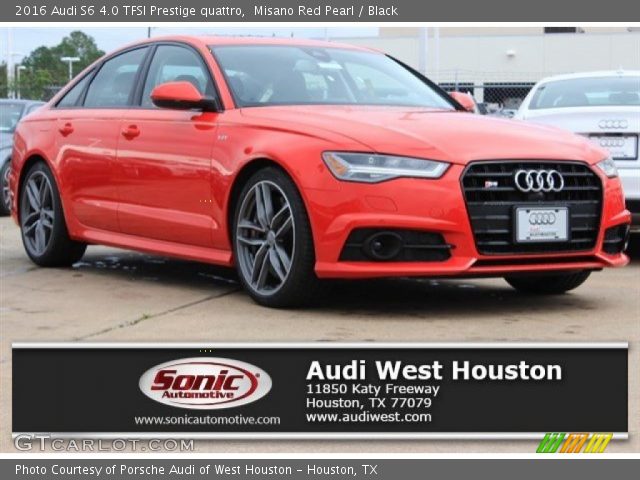 2016 Audi S6 4.0 TFSI Prestige quattro in Misano Red Pearl