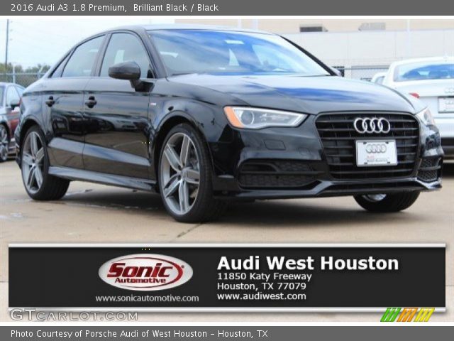 2016 Audi A3 1.8 Premium in Brilliant Black