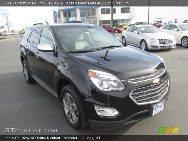2016 Chevrolet Equinox LTZ AWD in Mosaic Black Metallic