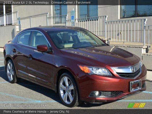 2013 Acura ILX 2.0L Technology in Crimson Garnet