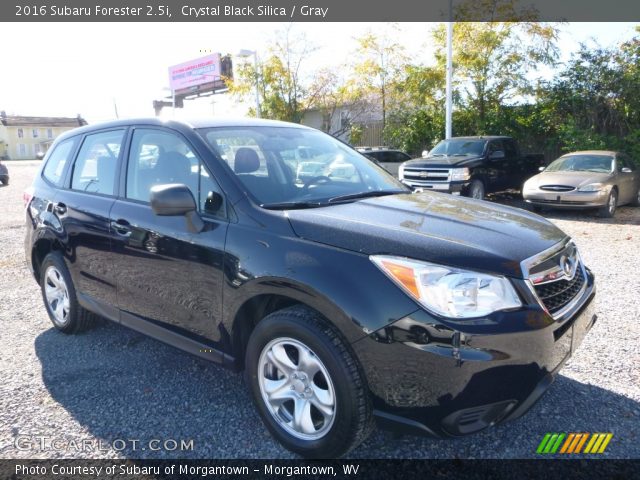 2016 Subaru Forester 2.5i in Crystal Black Silica