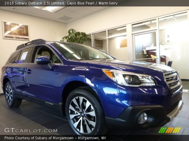 2016 Subaru Outback 2.5i Limited in Lapis Blue Pearl