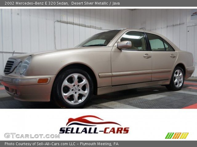 2002 Mercedes-Benz E 320 Sedan in Desert Silver Metallic