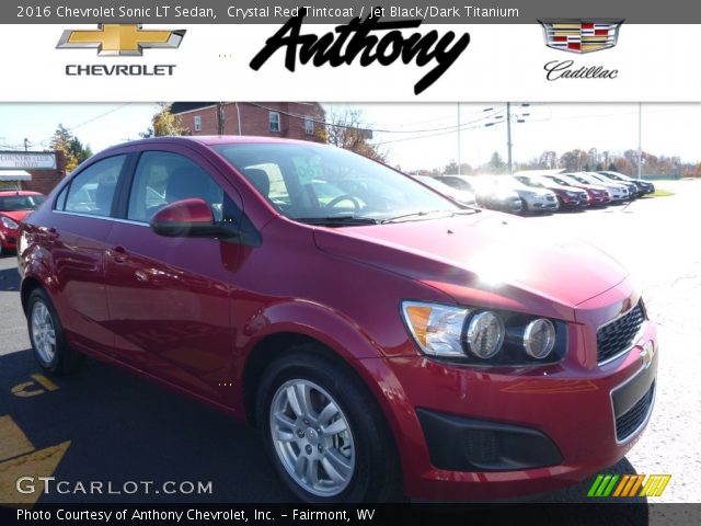 2016 Chevrolet Sonic LT Sedan in Crystal Red Tintcoat