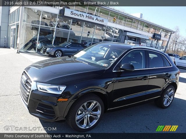 2016 Audi Q3 2.0 TSFI Premium Plus quattro in Brilliant Black