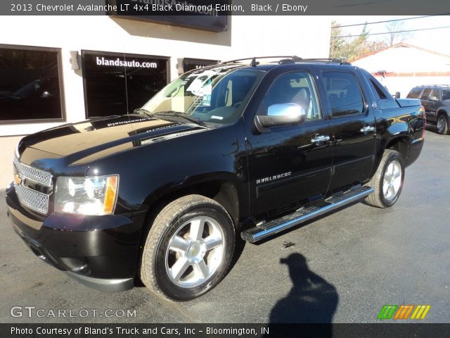 2013 Chevrolet Avalanche LT 4x4 Black Diamond Edition in Black