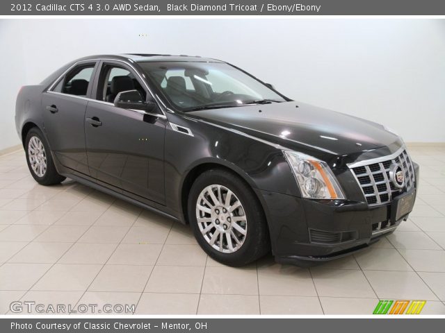 2012 Cadillac CTS 4 3.0 AWD Sedan in Black Diamond Tricoat