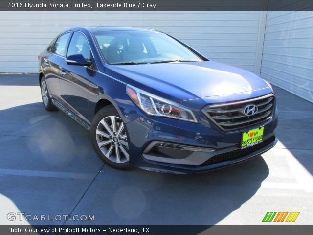 2016 Hyundai Sonata Limited in Lakeside Blue