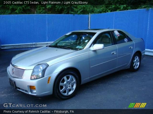 2005 Cadillac CTS Sedan in Light Platinum