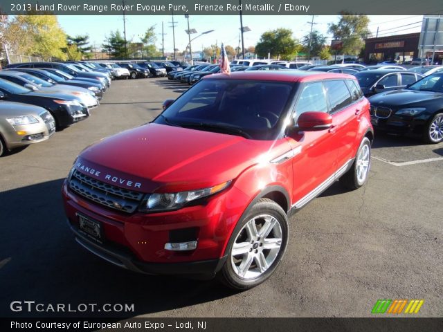 2013 Land Rover Range Rover Evoque Pure in Firenze Red Metallic