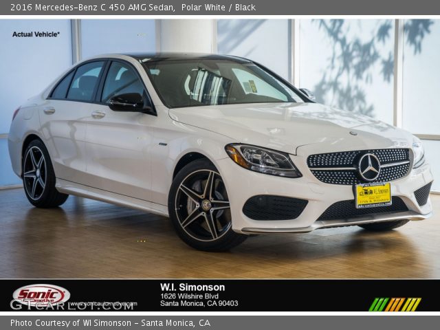 2016 Mercedes-Benz C 450 AMG Sedan in Polar White