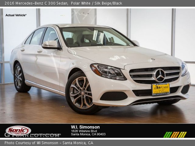 2016 Mercedes-Benz C 300 Sedan in Polar White
