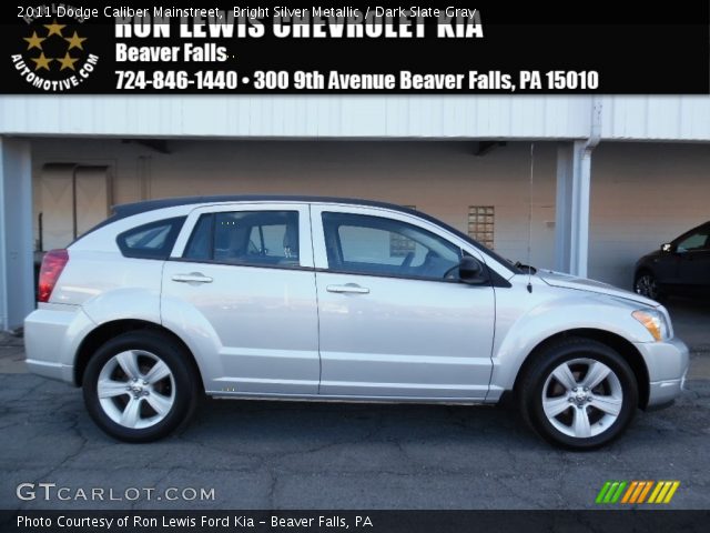 2011 Dodge Caliber Mainstreet in Bright Silver Metallic