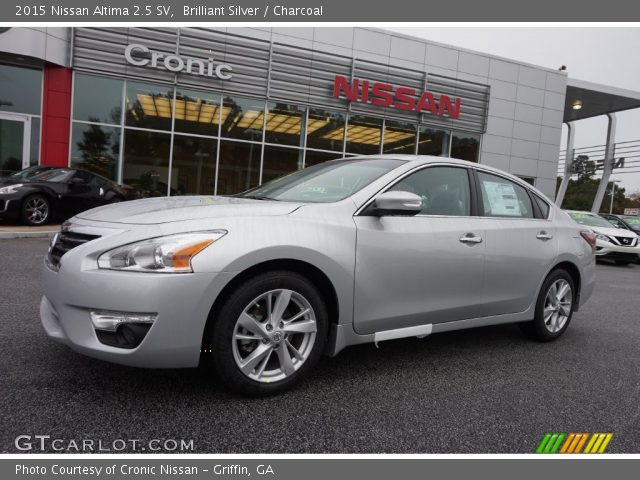 2015 Nissan Altima 2.5 SV in Brilliant Silver