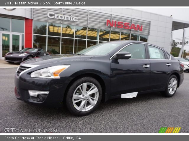 2015 Nissan Altima 2.5 SV in Storm Blue